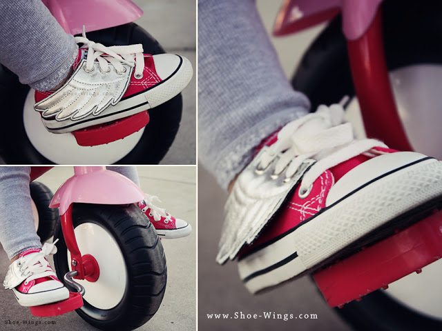 Shoe-wings.com silver biker wm