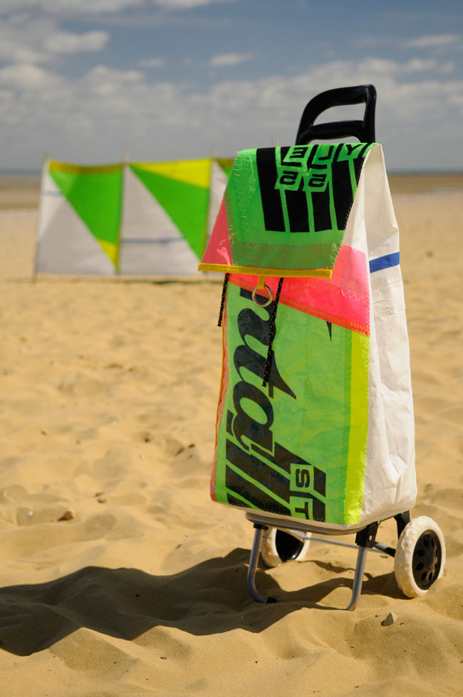 shopping trolley recycled sails 7
