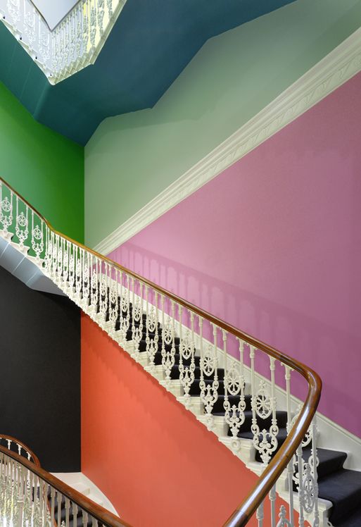 Main staircase to Goethe Institute Princes Gate | Architect: Sir Charles James Freake |